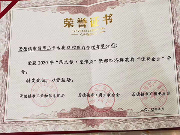 荣誉展示
